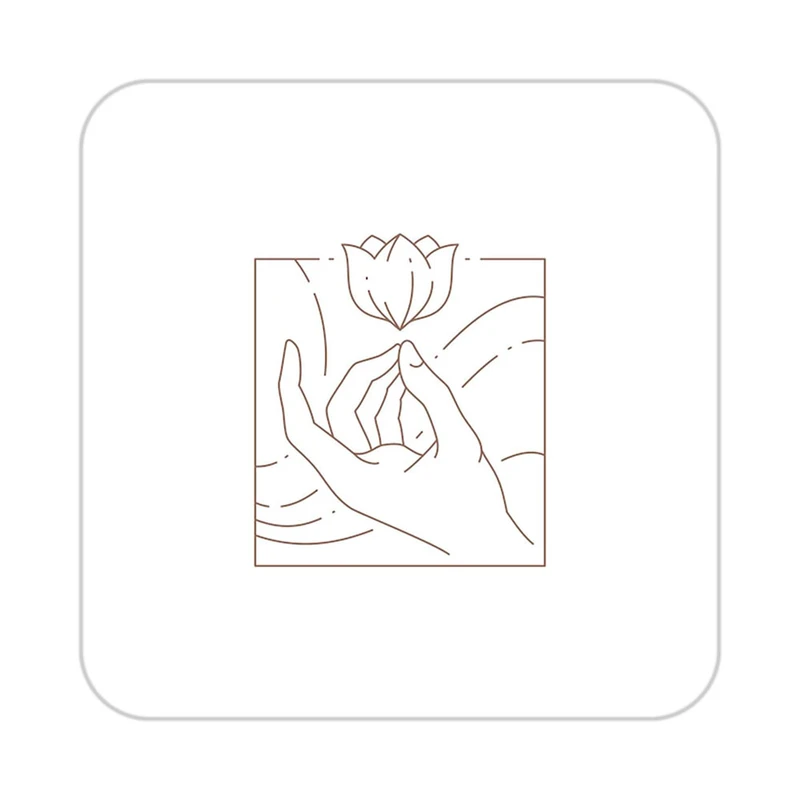 زیر لیوانی کاکتی طرح عاشقانه مدل mp40143