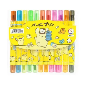 مداد شمعی 12 رنگ مدل 2011L