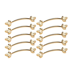 دستگیره کابینت طرح گل کد defne بسته 10عددی