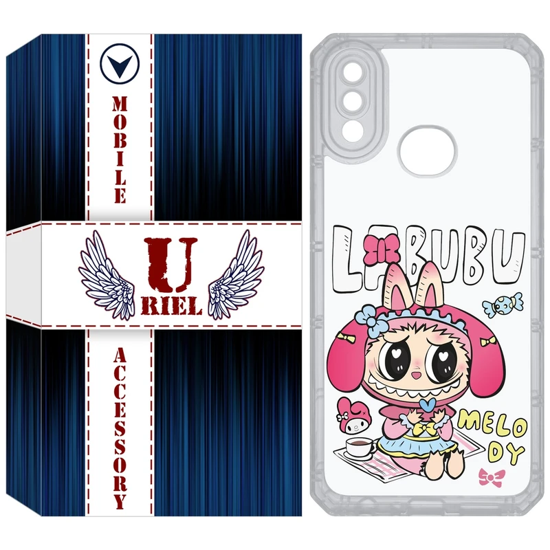 کاور یوریل مدل Clear کد 140 طرح لبوبو مناسب برای گوشی موبایل سامسونگ Galaxy A10S / M10S