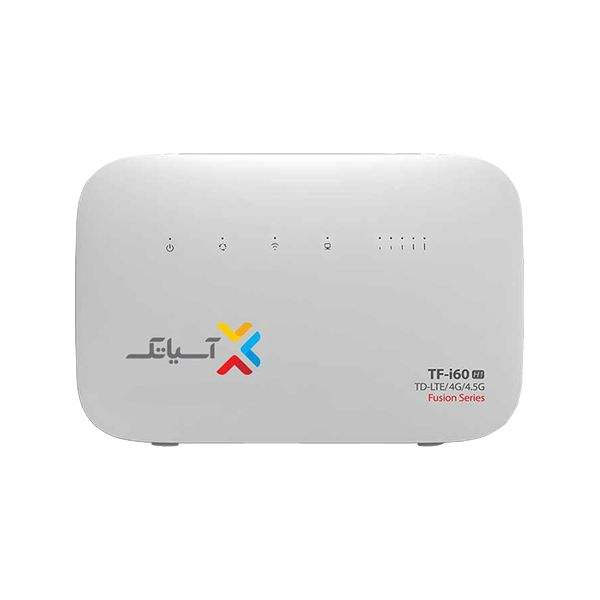 مودم بی سیم 4G LTE آسیاتک مدل TF-i60 H1 همراه با اینترنت یکساله 480گیگ