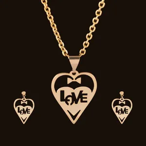 نیم ست طلا 18 عیار زنانه آمانژ  کد D9895