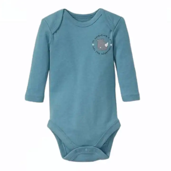 بادی آستین بلند نوزادی لوپیلو مدل IAN 313890 مجموعه دو عددی