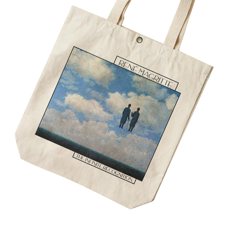 ساک خرید ترمه طراحان ایده مدل شناخت بی نهایت از ماگریت کد art0472 - L