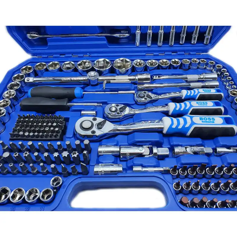 آچار بکس و جغجغه باس مدل LIFE_STYLE بسته 218 عددی