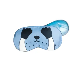 چشم بند خواب مدل کمپرس دار طرح خرسی