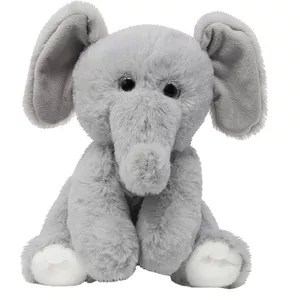 عروسک طرح فیل مدل Fluffuns Baby Elephant کد SZ12/960 ارتفاع 24 سانتی‌متر