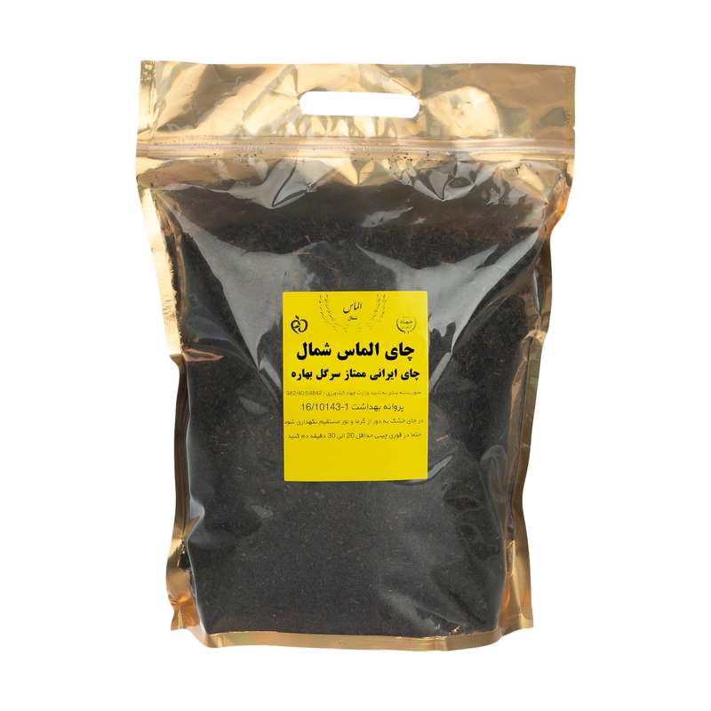  چای سیاه ایرانی ممتاز سرگل بهاره الماس شمال - 1000 گرم