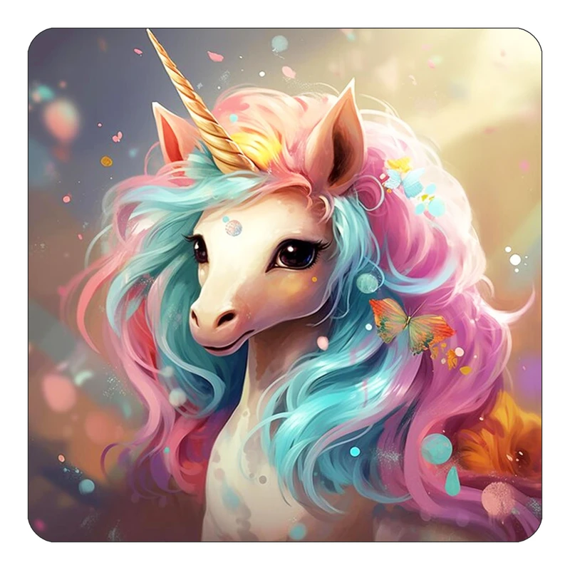 مگنت کاکتی طرح اسب تک شاخ و یونیکورن مدل mp33009