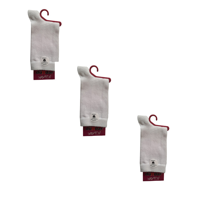 جوراب زنانه دوندار مدل J1 بسته سه عددی