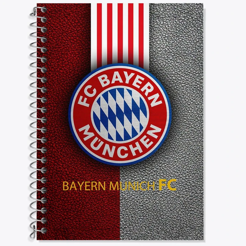 دفتر لغت 50 برگ خندالو مدل باشگاه بایرن مونیخ کد 26676