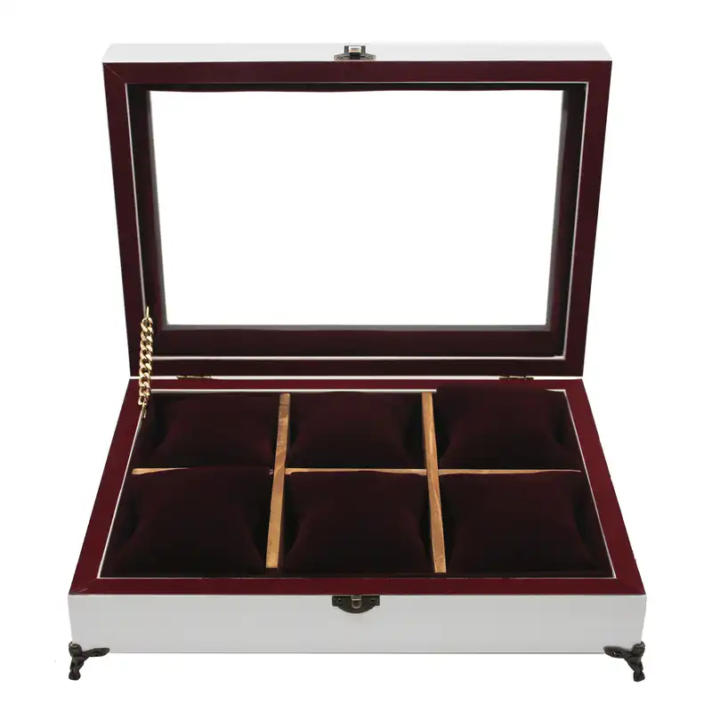 جعبه ساعت مدل 6 خانه خش دار