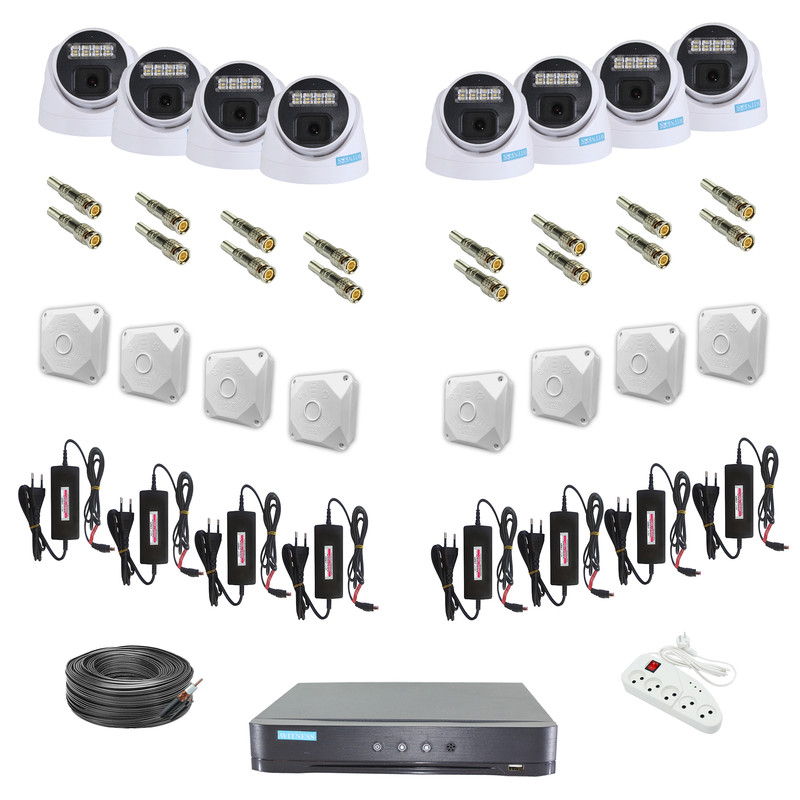 سیستم امنیتی کامل دوربین مداربسته ویتنس مدلWS-8501ADP