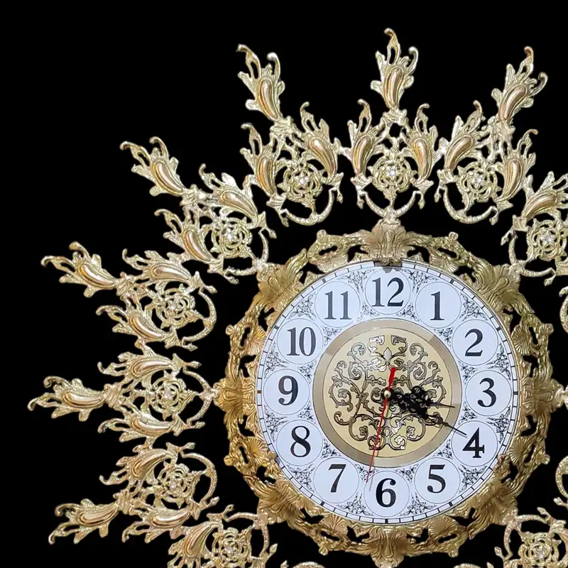 ساعت برنجی مدل طلوع