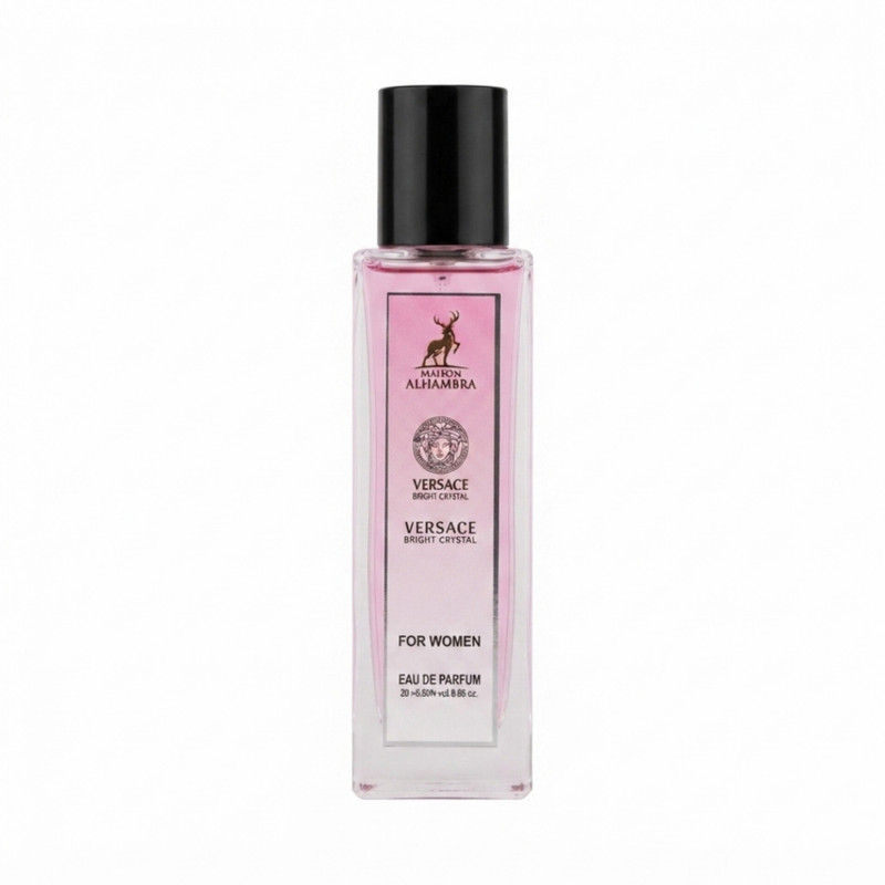 عطر جیبی زنانه ورساچه مدل r06 با رایحه معتدل و حجم ۳۵ میلی لیتر با نت اولیه میوه ای و نت پایانی نیلوفر آبی 