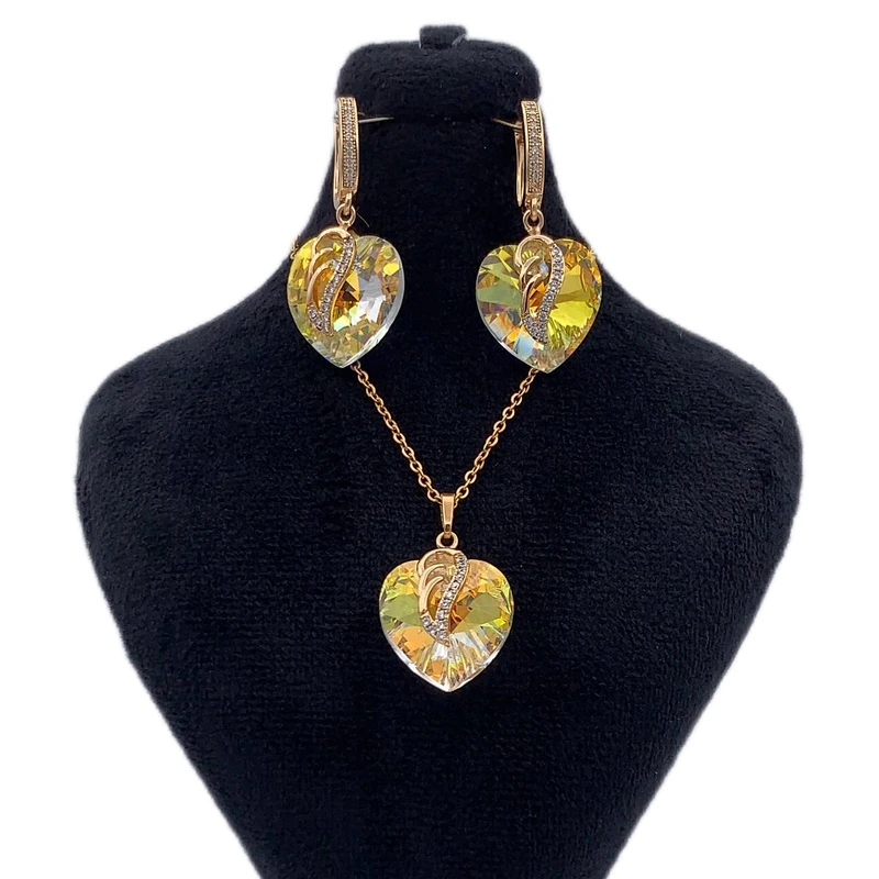 نیم ست زنانه ژوپینگ مدل قلب KYXU001