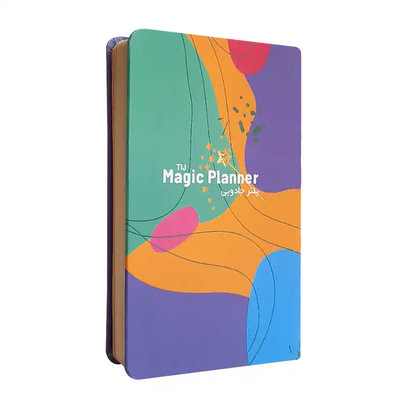 دفتر برنامه ریزی تیج سان مدل Magic Planner طرح برکه