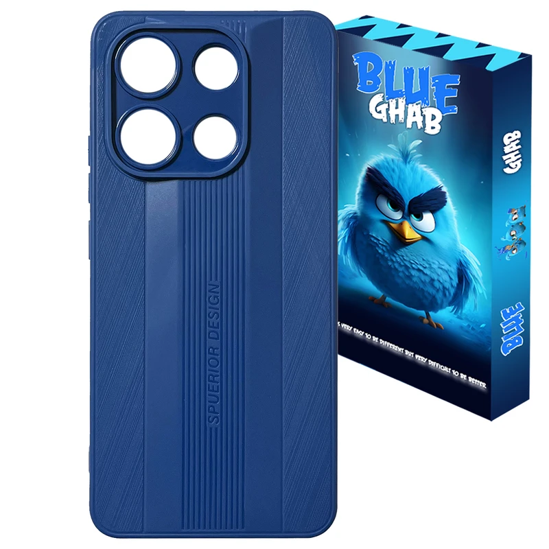 کاور بلو قاب مدل سوپر دیزاینر کد O35 مناسب برای گوشی موبایل شیائومی Redmi Note 13 4G