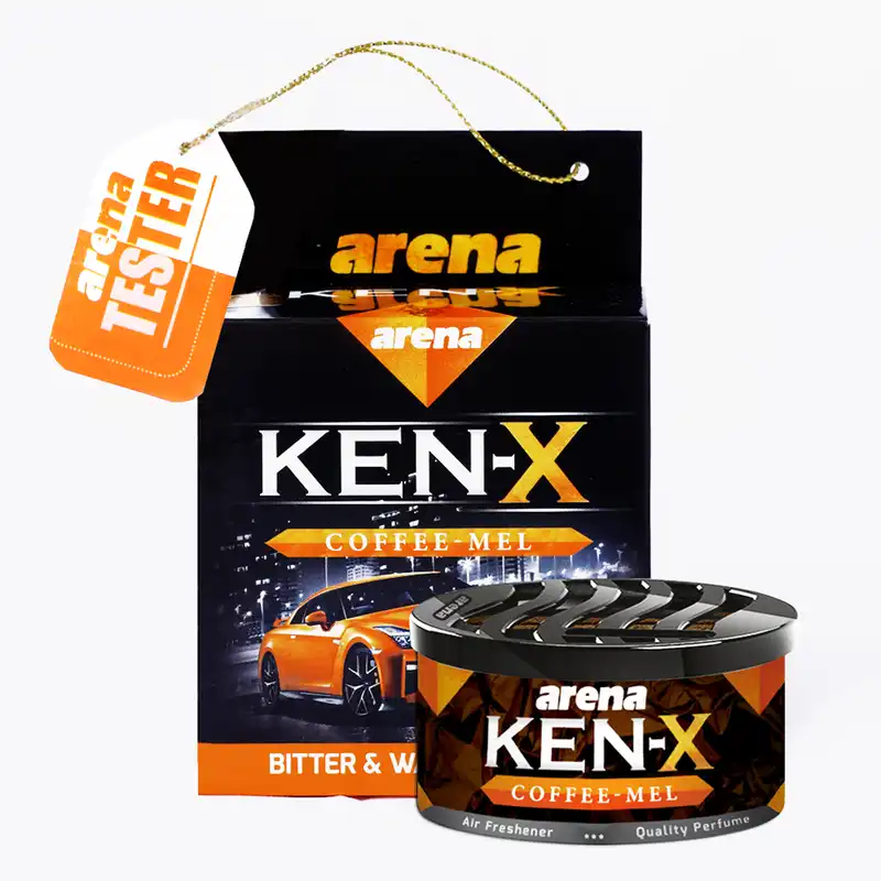 خوشبو کننده خودرو آرنا مدل کن ایکس کافه کارامل