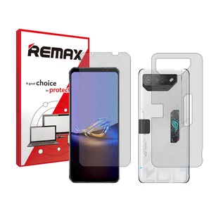 Remax Resistant model matte screen protector suitable for the Asus ROG Phone 7 Ultimate mobile phone along with the back protector