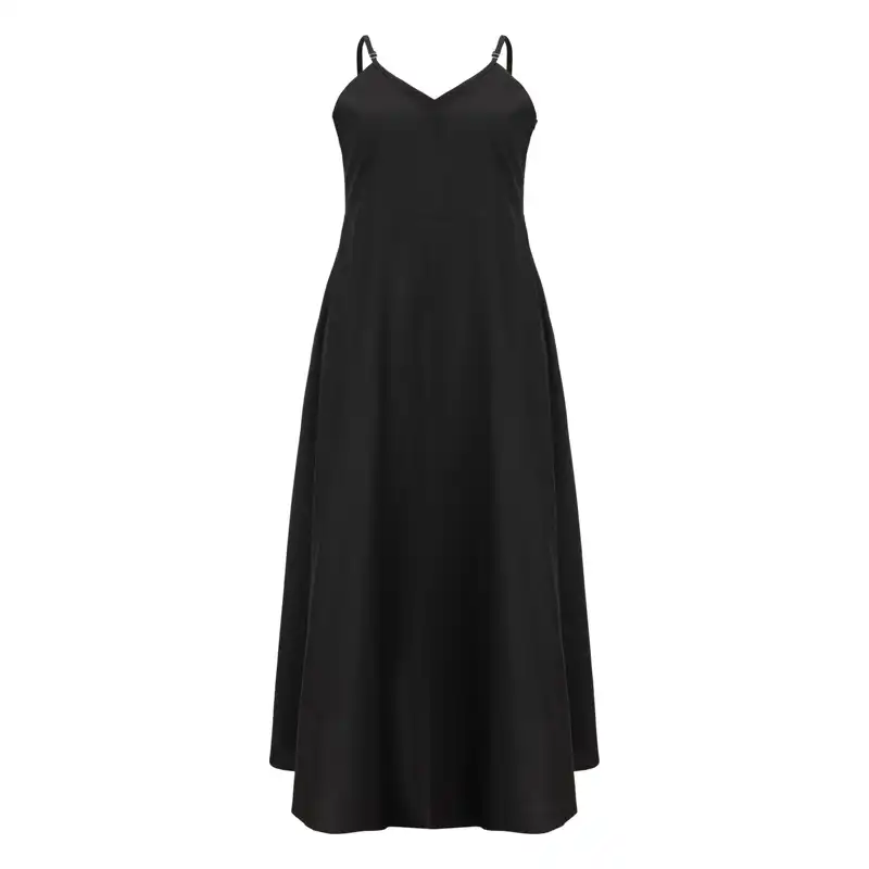 پیراهن زنانه سرژه مدل 205467 رنگ مشکی