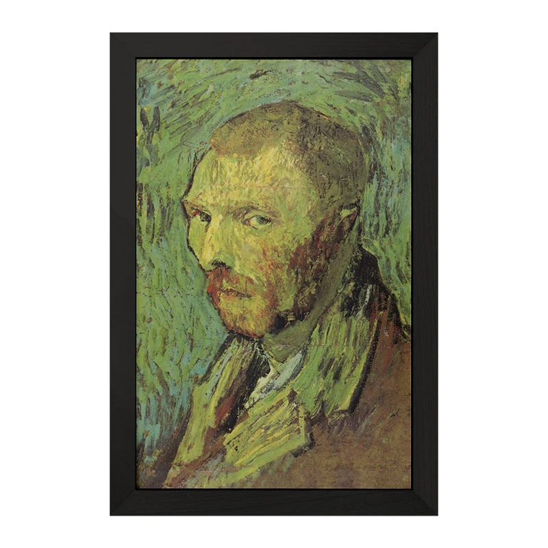 تابلو خندالو مدل سلف پرتره ونسان ونگوگ (Van Gogh) کد 36808