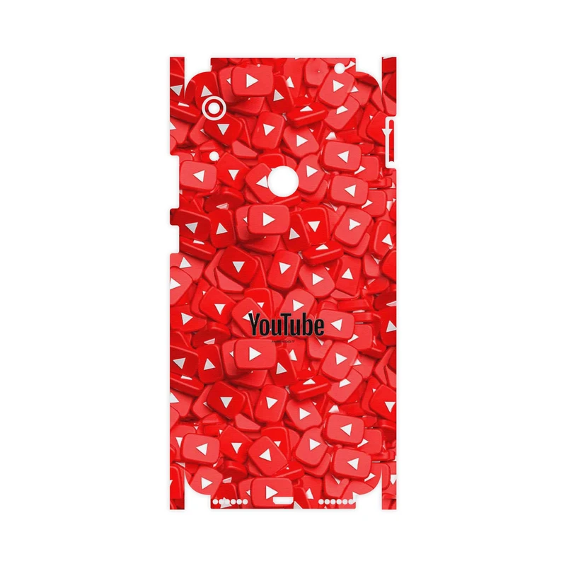 برچسب پوششی ماهوت مدل Youtube-FullSkin مناسب برای گوشی موبایل هوآوی Y6s 2019