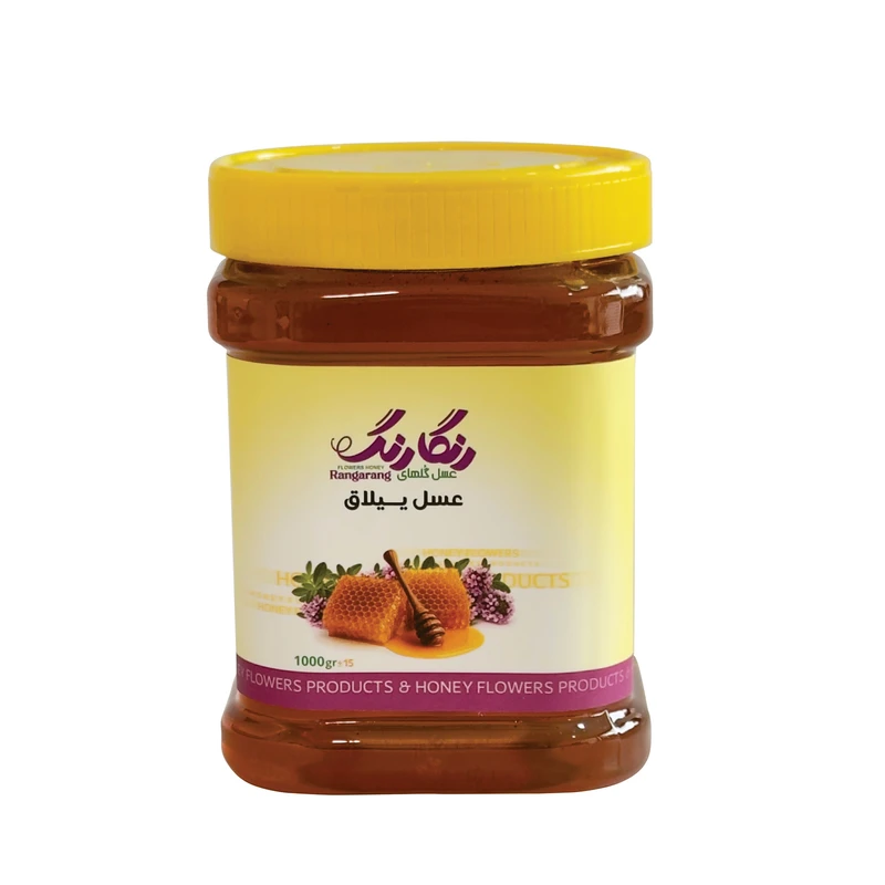 عسل طبیعی بدون موم ییلاق عسل گلهای رنگارنگ - 1000 گرم