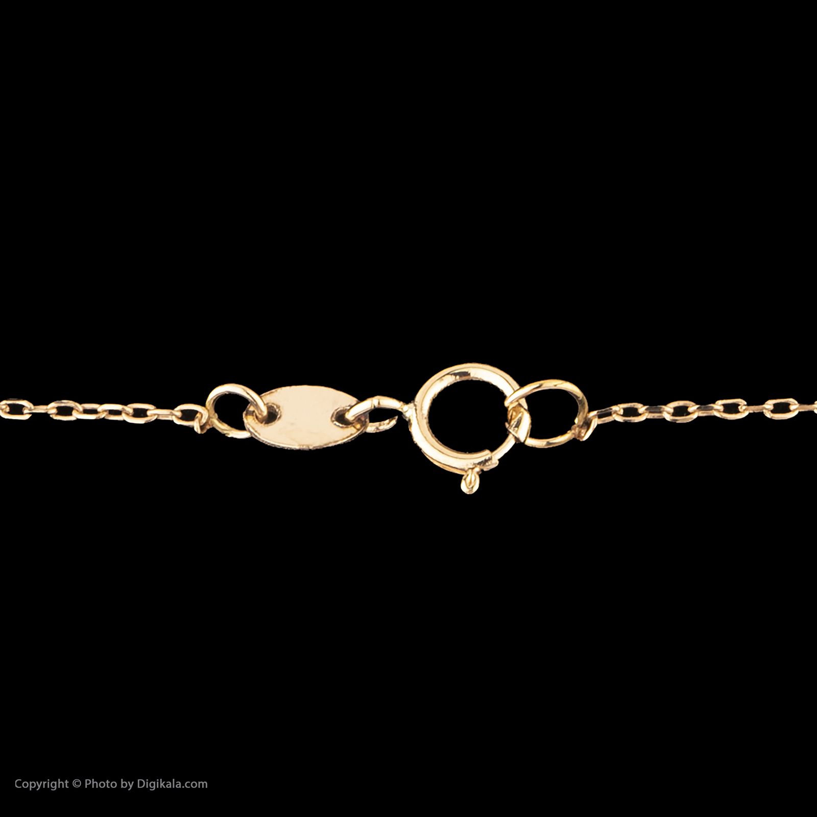 گردنبند طلا 18 عیار زنانه مدیسا مدل N7022 -  - 4