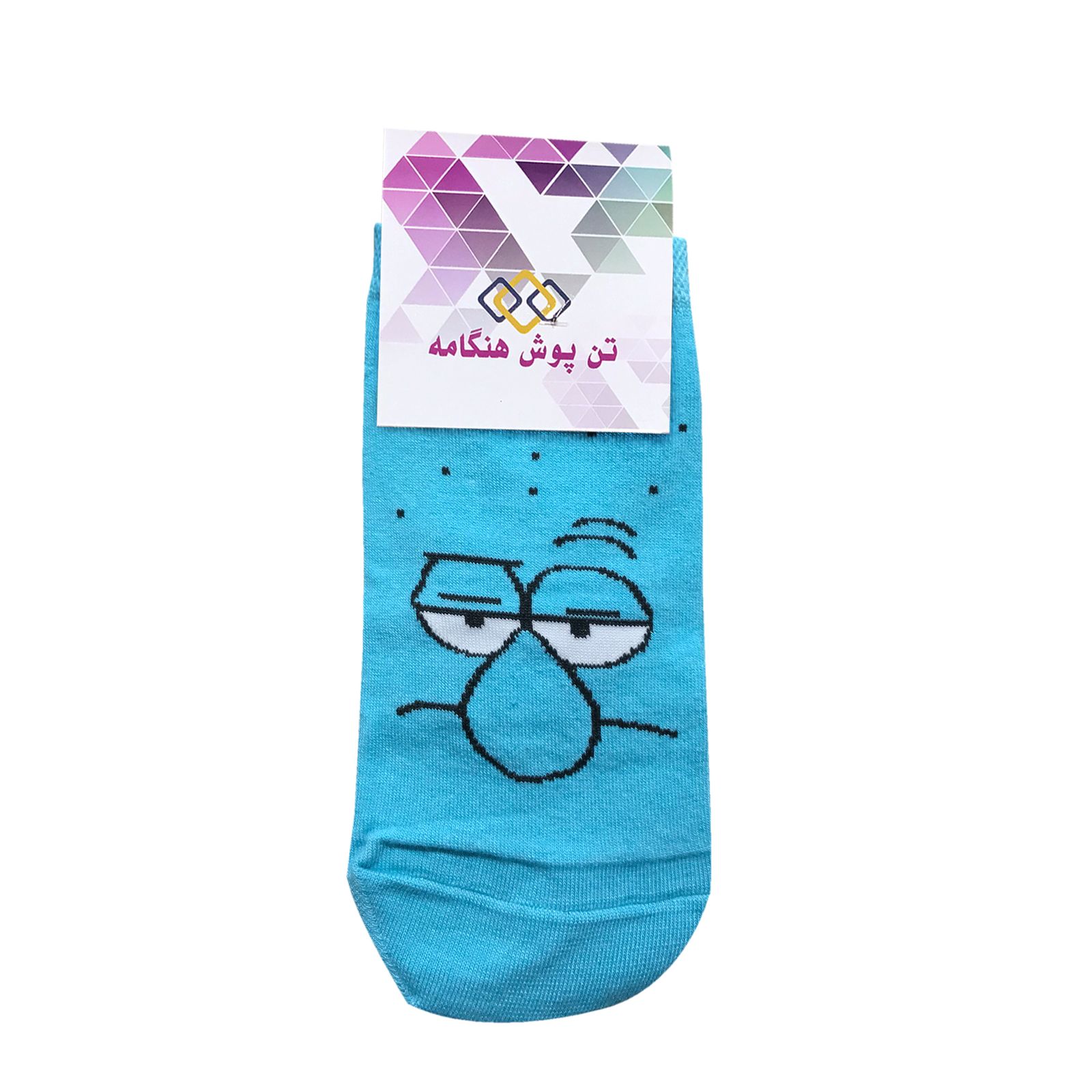 جوراب زنانه تن پوش هنگامه مدل اختاپوس کد 01 -  - 2