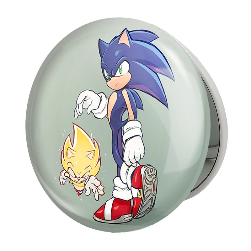 آینه جیبی خندالو طرح سونیک (Sonic) مدل تاشو کد 37042