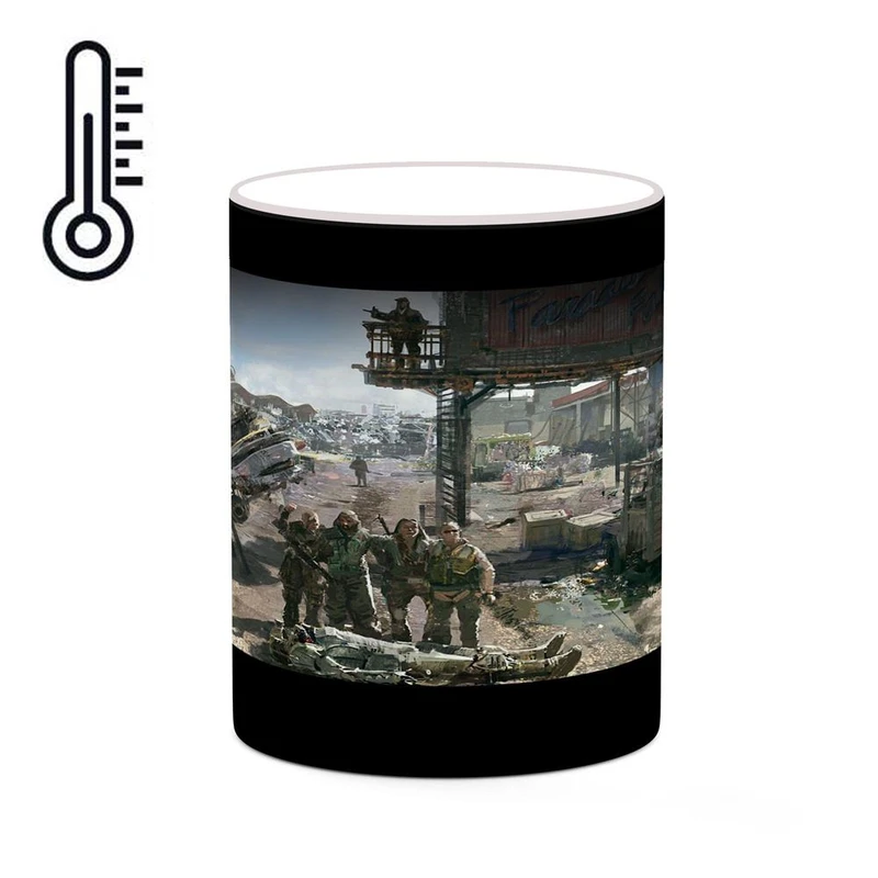 ماگ حرارتی کاکتی مدل بازی Fallout کد mgh28377