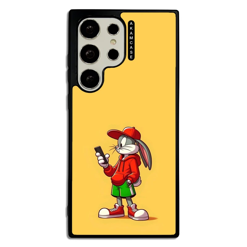 کاور آکام مدل AMC-WSGS23U-BUNNY-10 مناسب برای گوشی موبایل سامسونگ Galaxy S23 Ultra