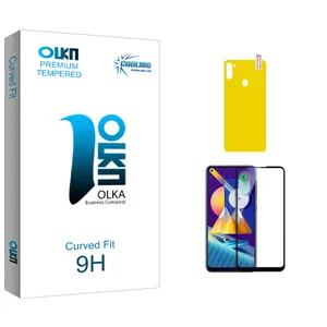 Cooling Olka Pro Matt Ceramics Screen Protector For Samsung Galaxy M11 With Back Protector