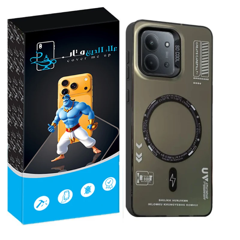 کاور علاالدین قاب مدل SO COOL طرح UV مناسب برای گوشی موبایل شیائومی Redmi 15c / Poco C85