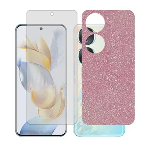 Glass together model matte screen protector suitable for Honor 70 mobile phone with back cover sticker