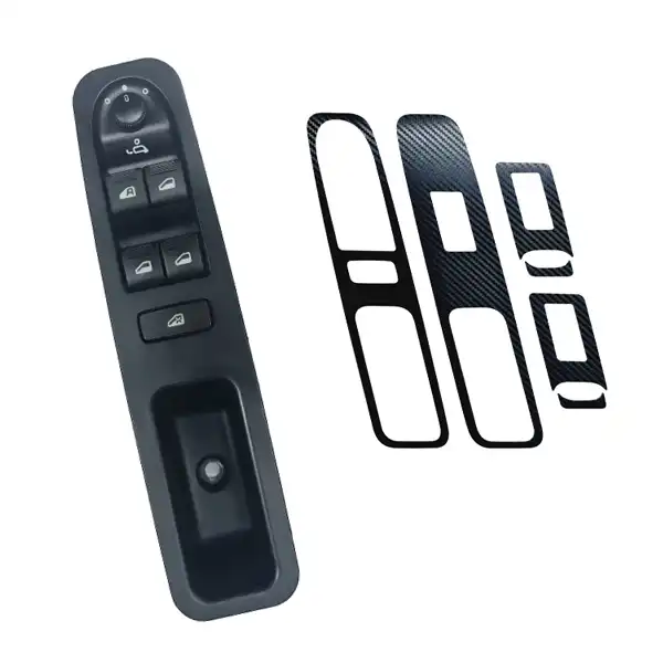 برچسب قاب شیشه بالابر کد 10817A مناسب برای خودرو دنا مجموعه 4 عددی