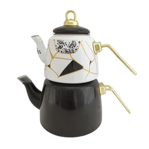 ست کتری و قوری فلورا مدل ماربل کد 21710