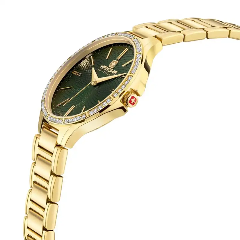 ساعت مچی عقربه ای زنانه هانوا مدل HAWLG2100310