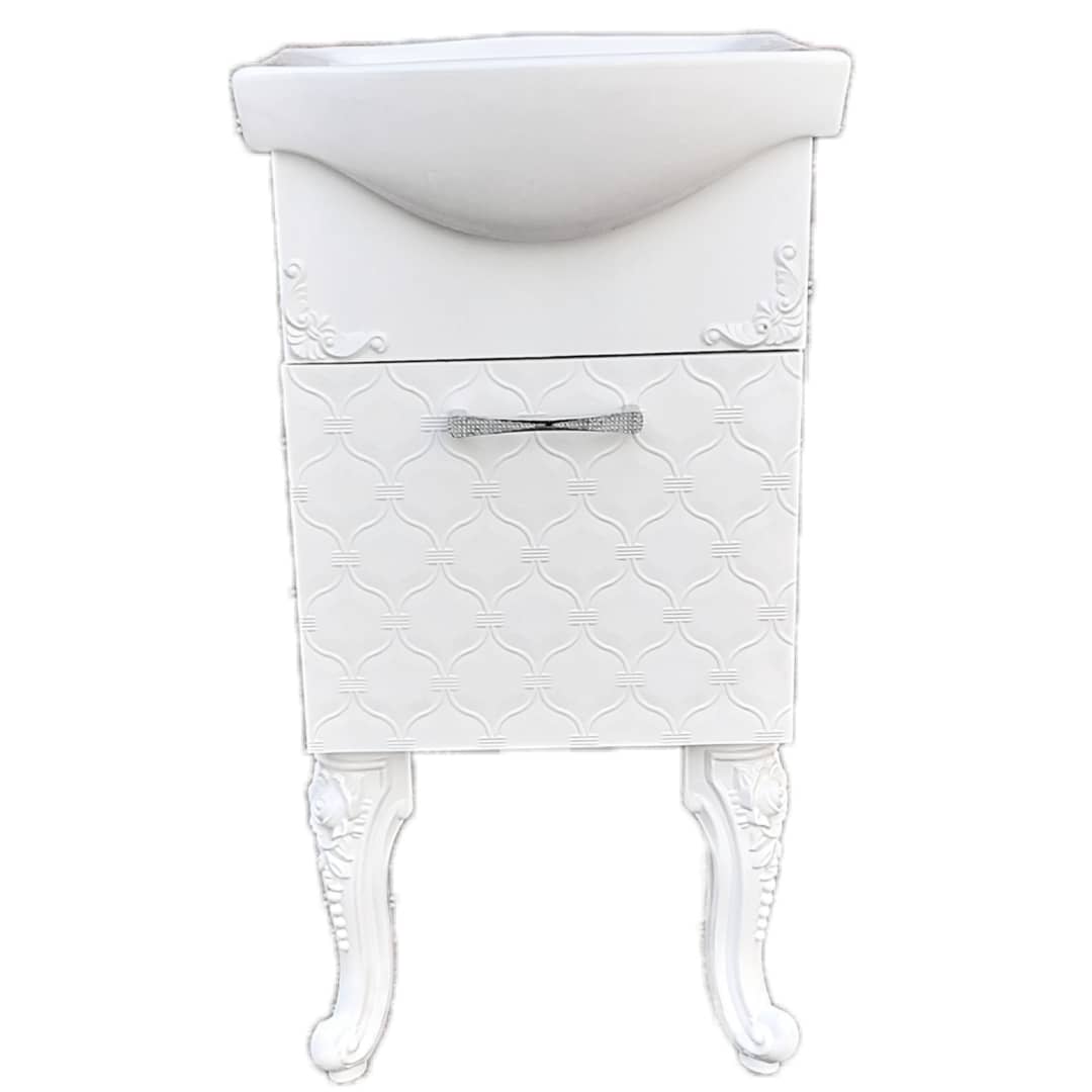 ست کابینت و روشویی مدل نیم پایه طرح کندو