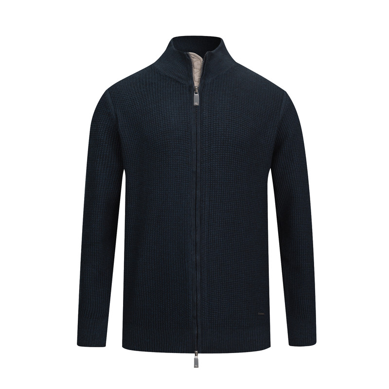 ژاکت مردانه کروم مدل زیپ‌دار 2521001