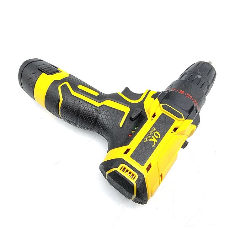 مجموعه 28 عددی دریل پیچ گوشتی چکشی شارژی اوکی  کد OK-1218