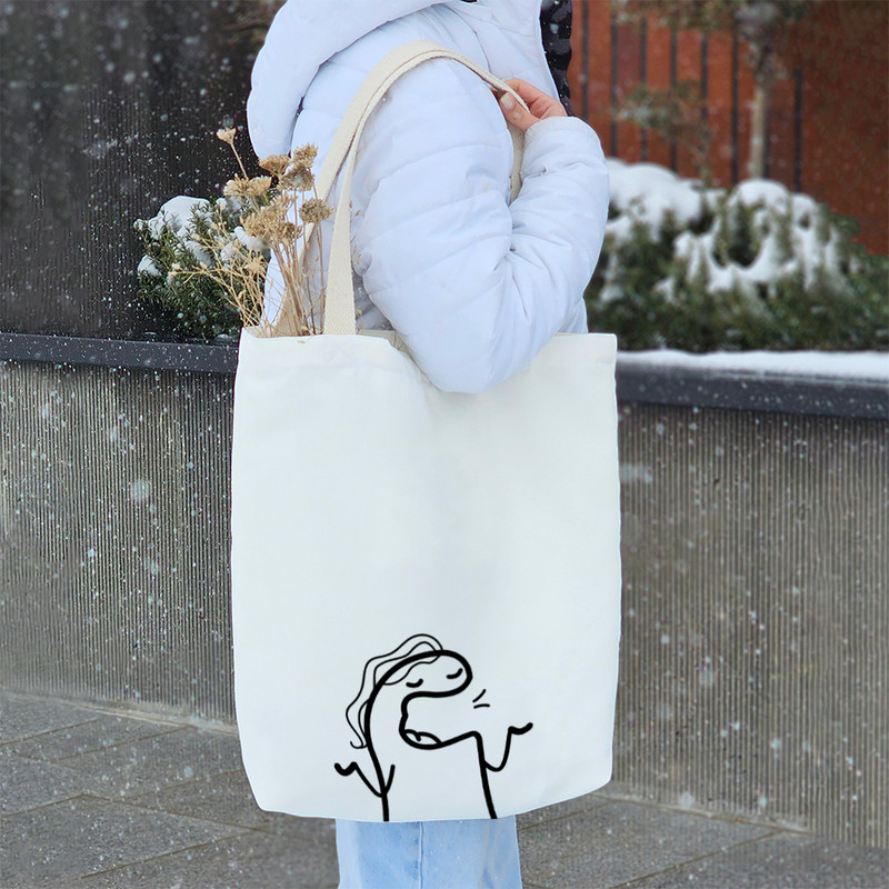 ساک خرید خندالو مدل میقولی  کد 2691