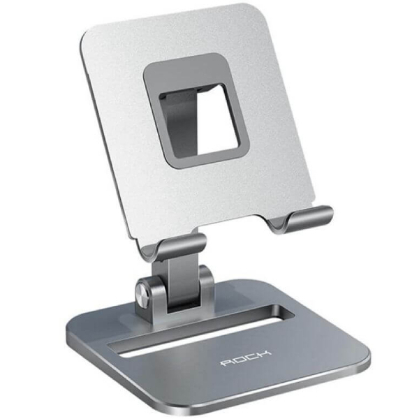 پایه نگهدارنده گوشی موبایل و تبلت راک مدل Desktop Phone Tablet Stand Metal Version RC9052