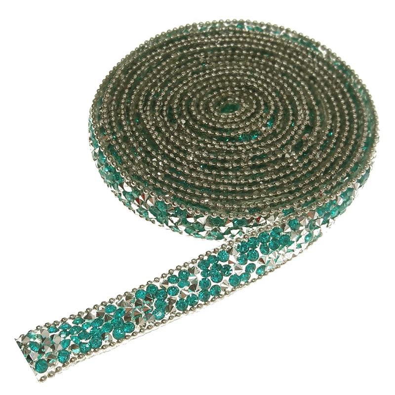 نوار یراق مدل سواروسکی کد Y4534 طول 2 متر