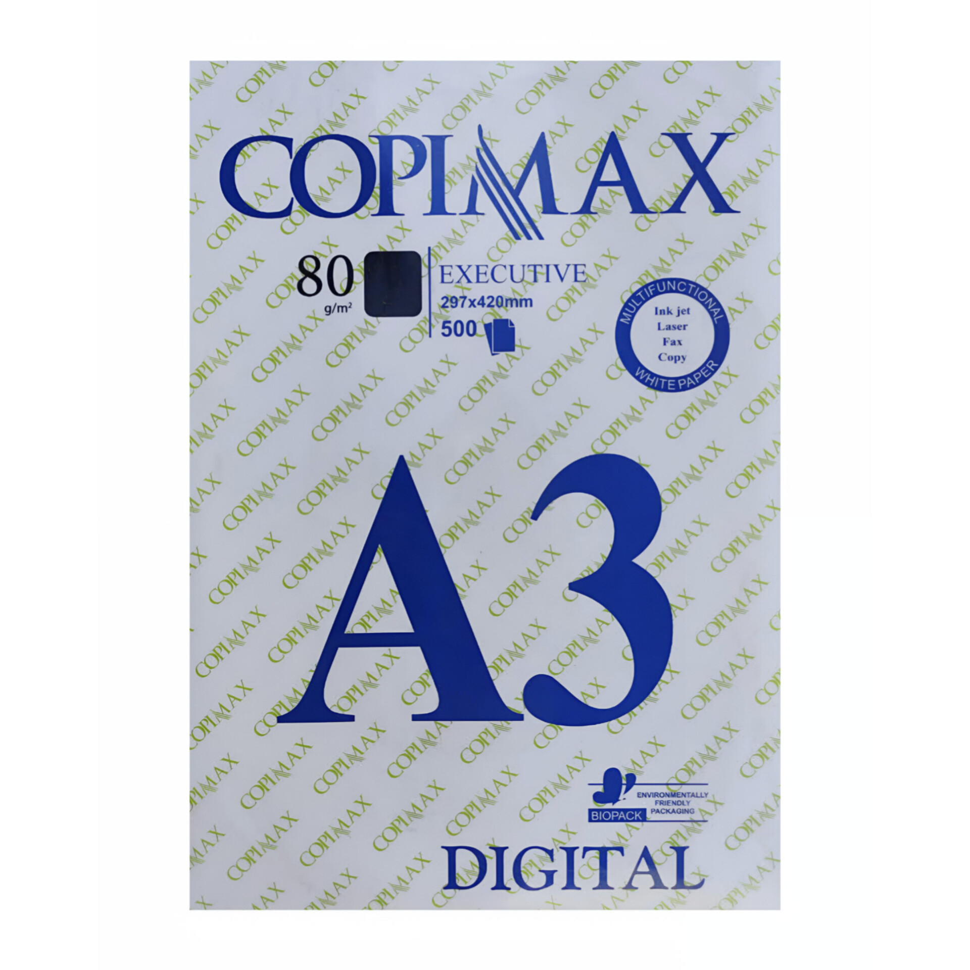 کاغذ A3 کپی مکس مدل digital کد ۲۵ بسته ۵۰۰ عددی