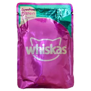 پوچ گربه ویسکاس مدل گوشت خرگوش وزن 100 گرم