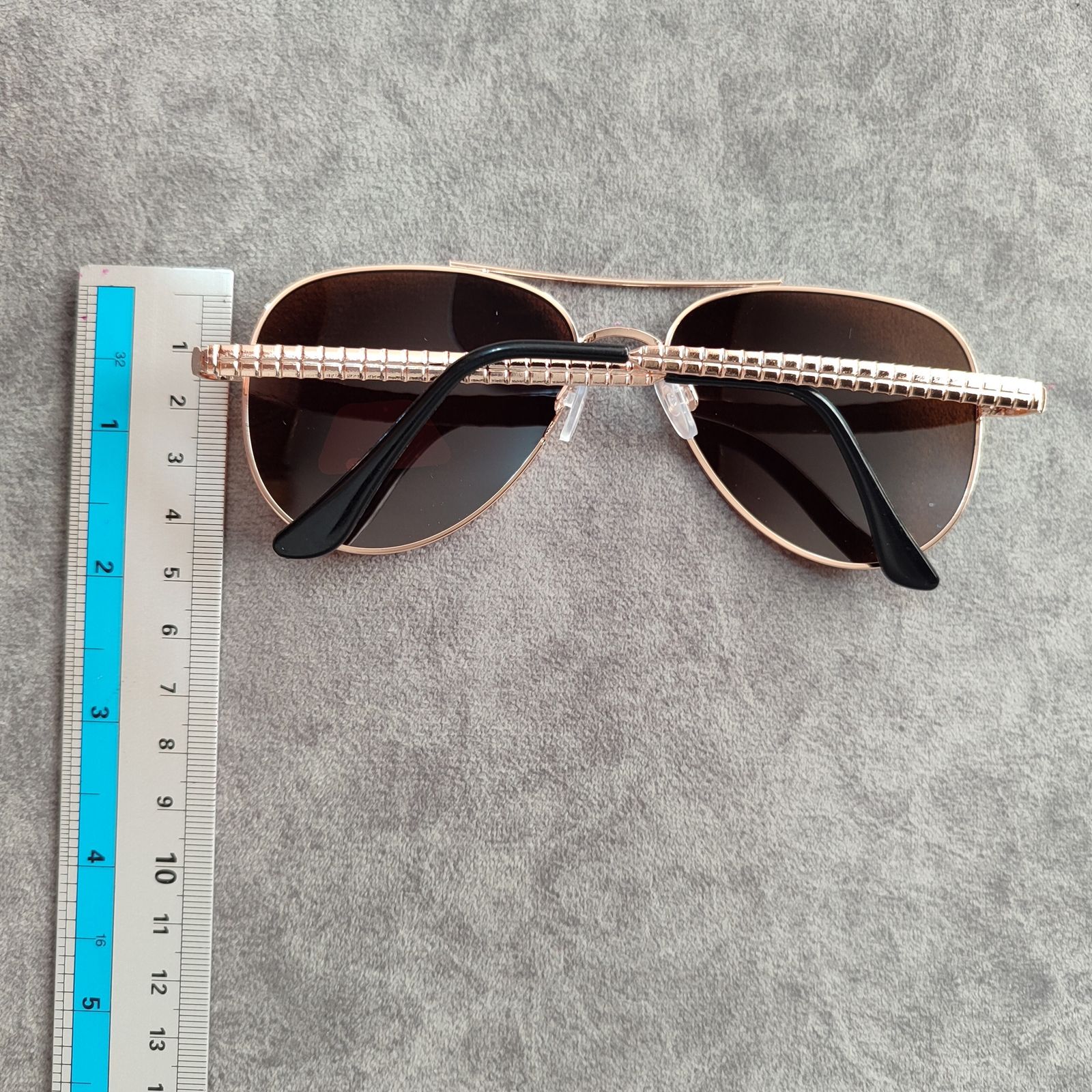 عینک آفتابی مدل خلبانی پلاریزه کد 0165 UV400  -  - 8