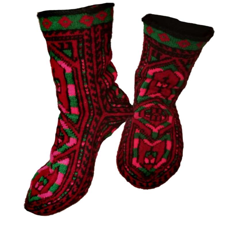 پاپوش مدل دستبافت