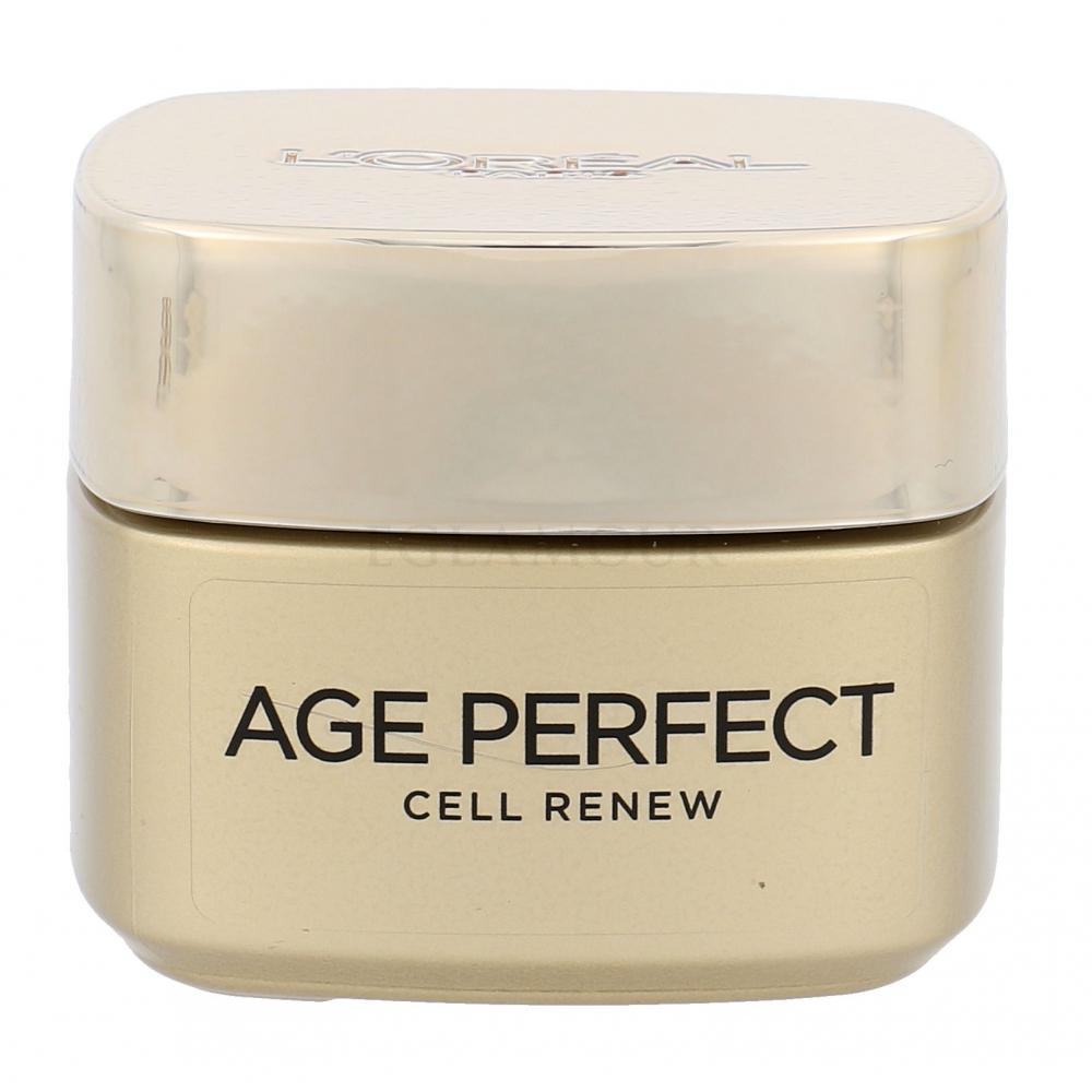 کرم ضد چروک روز لورآل سری Age Perfect مدل Cell Renew حجم 50 میلی لیتر